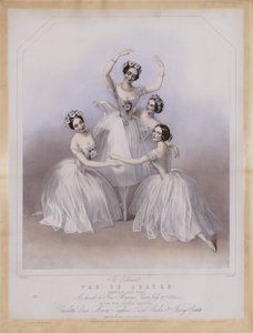 The Celebrated Pas De Quatre komponeret af Jules Perrot, som danset på Her Majesty