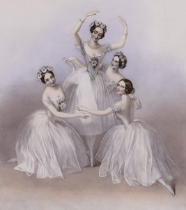The Celebrated Pas De Quatre komponeret af Jules Perrot, som danset på Her Majesty