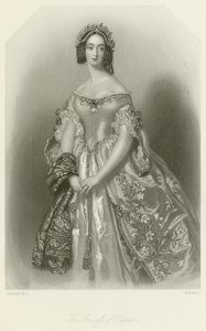 Prinsessen af Capua af Alfred Edward Chalon