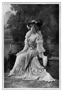 Marie Studholme, engelsk teaterskuespillerinde, 1901.