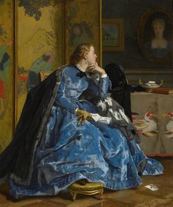 En hertuginde af Alfred Emile Stevens