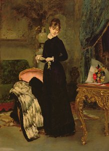 Portræt af frøken de Rohan af Alfred Emile Stevens