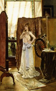 Øvelse, 1888 af Alfred Emile Stevens