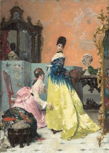 Beslaget, af Alfred Emile Stevens