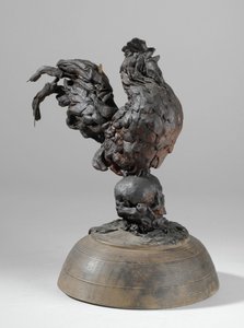 En af 9 maquetter til Sam Wilson Chimneypiece, ca. 1908-14 (gips & shellak) (se også 876021) af Alfred Gilbert