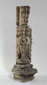 En af 9 maquetter til Sam Wilson Chimneypiece, ca. 1908-14 (gips og shellak) af Alfred Gilbert