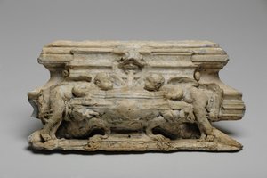 En af 9 maquetter til Sam Wilson Chimneypiece, ca. 1908-14 af Alfred Gilbert