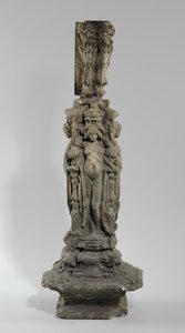 En af 9 maquetter til Sam Wilson Chimneypiece, ca. 1908-14 af Alfred Gilbert