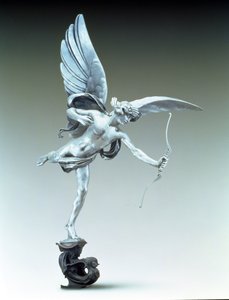 The Angel of Christian Charity, en kopi af Eros fra The Shaftesbury Memorial, 1893 (aluminium)