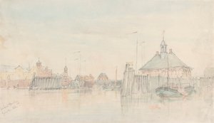 Havn, Hamborg fra Elben