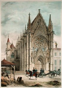 Kapel af Chateau de Vincennes af Alfred Guesdon