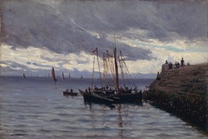 Ankomst af sardinfiskerne