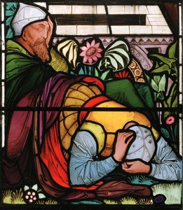 The Resurrection, detalje, ca. 1867 (farvet glas)