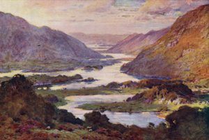 Søerne i Killarney fra Kenmare Road af Alfred Heaton Cooper