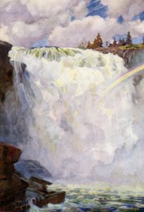 Tannforsens Vandfald, Are af Alfred Heaton Cooper