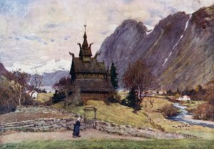 Vik Stav-Kirke, Sogne Fjord