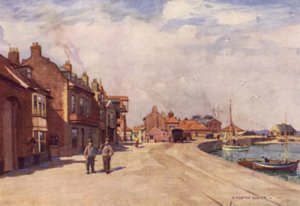Wells-next-the-Sea, Norfolk af Alfred Heaton Cooper