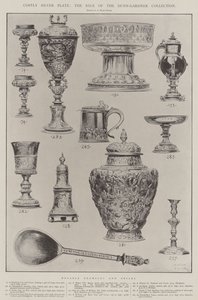 Kostbar sølvplade, udsalg af Dunn-Gardner Collection