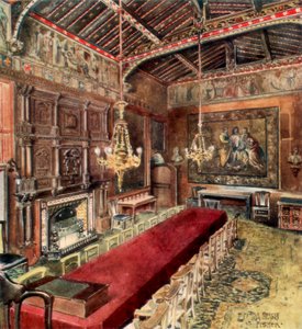 Jerusalem Chamber, Westminster Abbey, 1902