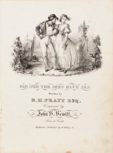 Langt over det dybe blå hav af Alfred Jacob Miller