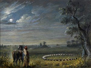 Medisincirkler af Alfred Jacob Miller
