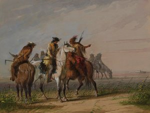 Indianercertifikatet af Alfred Jacob Miller