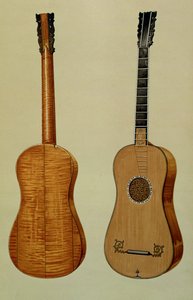 Guitar lavet af Antonio Stradivarius (ca. 1644-1737), fra 