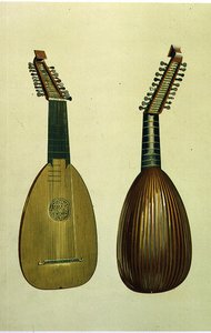 Lute, italiensk af Alfred James Hipkins