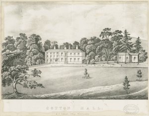 Cotton - Hall: lithograph, and [19th century] dani af Alfred Jolly Caldicott