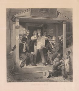Mexicanske nyheder af Alfred Jones, after Richard Caton Woodville