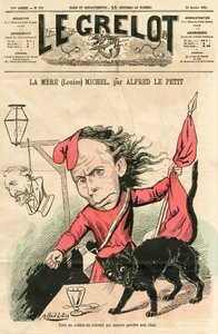 Cover af "Le Grelot", Satirisk i farver af Alfred Le Petit