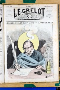 Omslag til "" The Grelot"", nummer 72, Satirical in Colors af Alfred Le Petit
