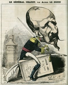 General Antoine Alfred Chanzy af Alfred Le Petit