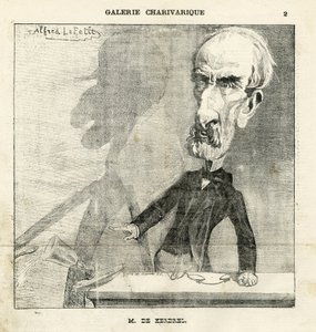 Illustration af Alfred Le Pete (1841-1909) i Le Charivari af Alfred Le Petit