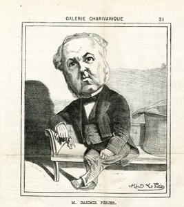 Illustration i Le Charivari af Alfred Le Petit