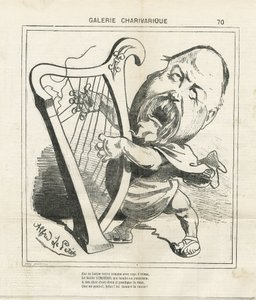 Illustration af Alfred Le Pete (1841-1909) i Le Charivari af Alfred Le Petit