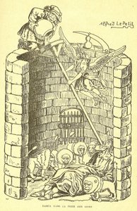 Illustration af Alfred Le Petité (1841-1909) i Gros-Jean og hans sogn