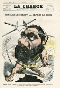 The Charge (1870), nummer 12, satirisk i farver af Alfred Le Petit