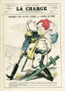 The Charge (1870), nummer 15, satirisk i farver