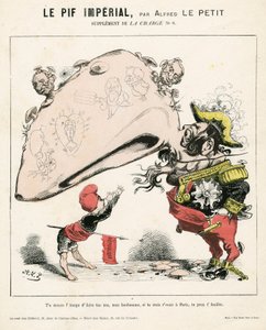 The Charge (1870), nummer 6, satirisk i farver