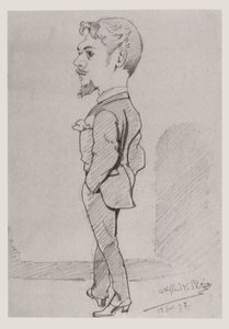 Portræt af Mars, 1873 af Alfred Le Petit