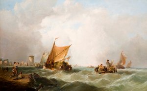 Hollands kyst af Alfred Montague