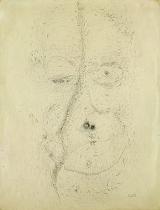 Portræt af Alfred Otto Wolfgang Schulze Wols