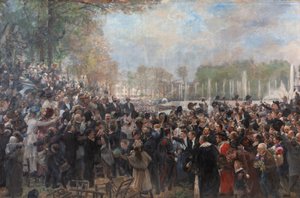 Fejringen af 100-året for generalstænderne i 1789, 1893. af Alfred Philippe Roll