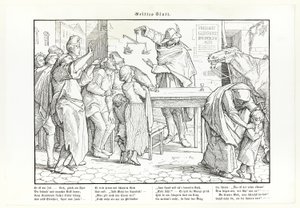 Også en dødedans, plade III af Alfred Rethel