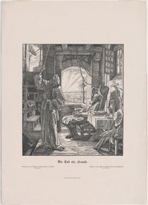 Death the Strangler af Alfred Rethel
