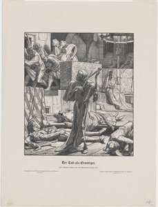 Døden som ven af Alfred Rethel