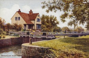 Benson Lock Themsen af Alfred Robert Quinton
