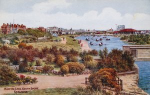 Boating Lake, South Shore, Skegness af Alfred Robert Quinton