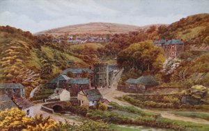 Boscastle Village af Alfred Robert Quinton